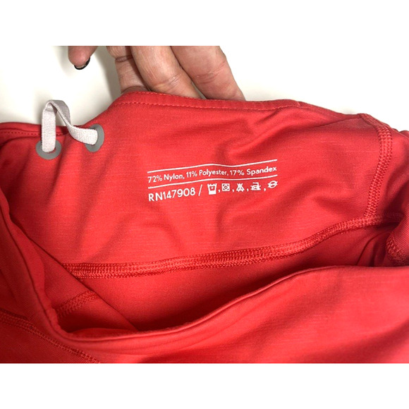 Outdoor Voices Core TechSweat 7/8 Leggings Size XS Mid Rise Hidden Pocket Red - Picture 7 of 7
